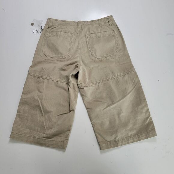 NEW 30 EXPRESS MEN'S CARGO OUTDOOR LONGBOARD SHORTS NEUTRAL KHAKI TAN NWT - Picture 9 of 9